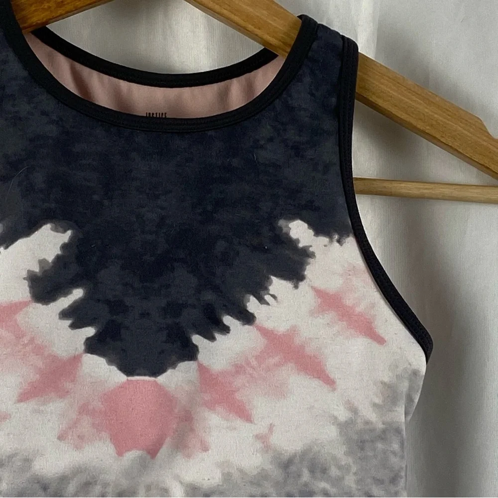 Justice Active Girl Stylish Tie-Dye Sports Bra Top Size 30